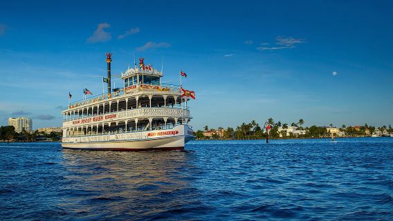 Crociera turistica narrata di 90 minuti sul battello fluviale Jungle Queen a Fort Lauderdale