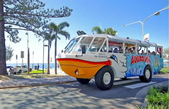 Aquaduck陽光海岸 - 1小時穆魯拉巴水陸兩棲觀光之旅