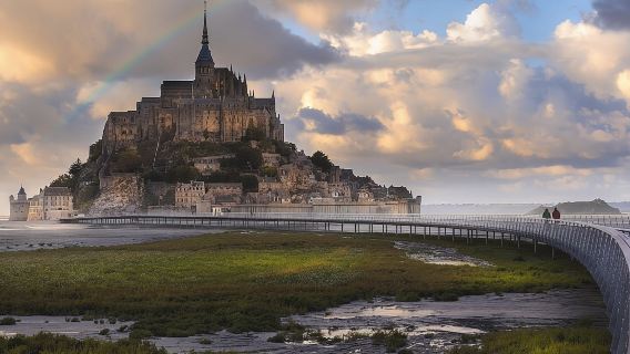 Mont-St-Michel: Tour đi bộ riêng "Bao gồm vé vào Tu viện"