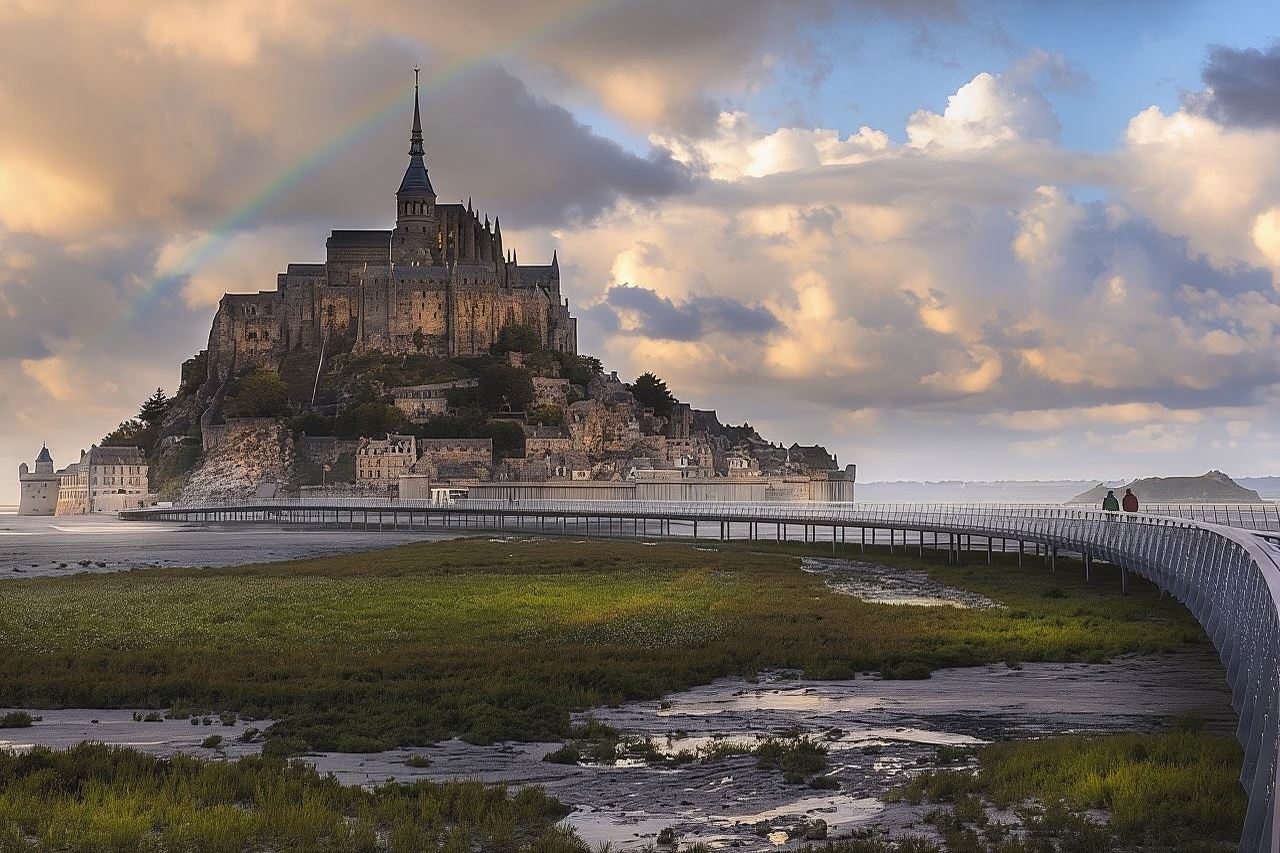 Mont-Saint-Michel: Visita guiada privada a pie "Entrada a la abadía incluida"
