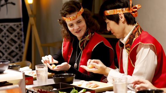 Interactive Sushi-Making Class and Samurai Experience