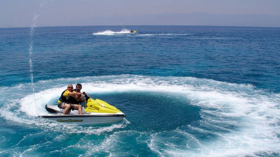 Bali South Bay Beach Water Sports (Banana Boat, motor-powered boat, Parasailing, Undersea Walking, Snorkeling, Water Flying Fish) Tanjung Benoa Watersport
