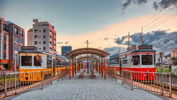 韓國釜山青沙浦+海雲台海水浴場+白淺灘文化村+甘川文化村&