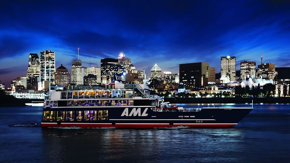 5-course dinner cruise in Montreal