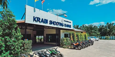 泰國旅遊 甲米奧南射擊場Karbi Shooting Range 實彈射擊中心&ATV俱樂部 真槍靶場打槍體驗