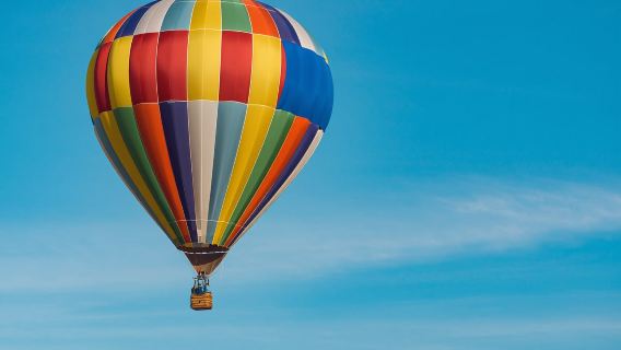 Тур на воздушном шаре на закате в Луксоре, Египет