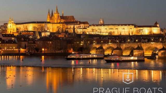 Crociera con Cena di Cristallo di 3 ore a Praga