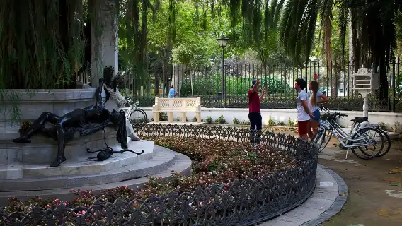 Sunset Guided Bike Tour in Seville