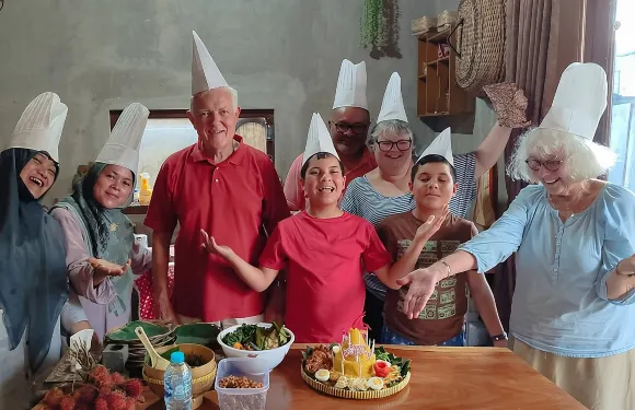 日惹烹飪課和市場之旅