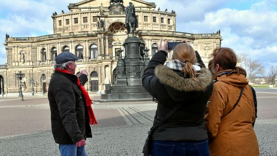 Dresden: Geführter Stadtrundgang und Eintrittskarte für das Stadtmuseum