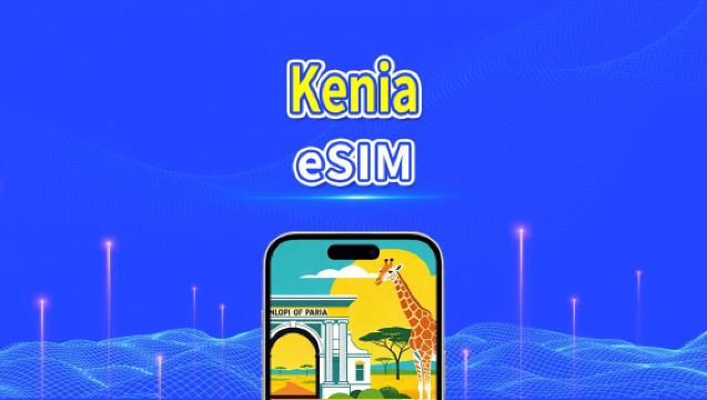 eSIM Kenia | 4G | Paquete de Datos Diario/Total | 1–30 días | Facturación 24 Horas | Código QR
