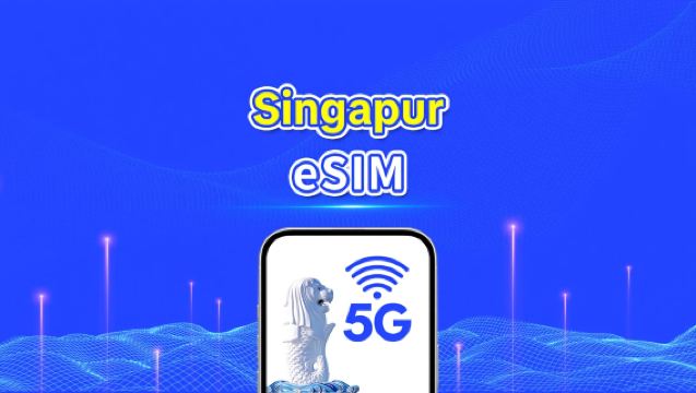 Singapur eSIM | 5G/4G | Günlük Paket/Veri Paketi | Yüksek Hızlı İnternet | Takvim Günü Faturalandırma | 1-30 Gün | QR Kodu