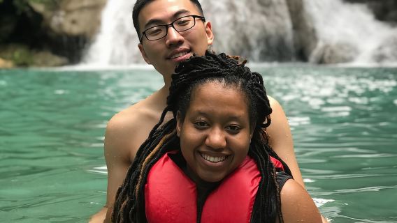 Transportation and Tour from Montego Bay to Blue Hole/Secret Falls 