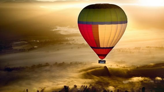 Vuelo en globo aerostático sobre el valle de Yarra en Victoria, Australia (vuelo de 1 hora + certificado de vuelo + foto conmemorativa, desayuno y traslados disponibles)