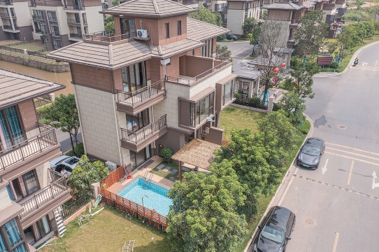 佛山鷺湖探索王國·過夜露營【獨棟4房別墅 獨立KTV房+電烤爐+麻雀+私家浸池】