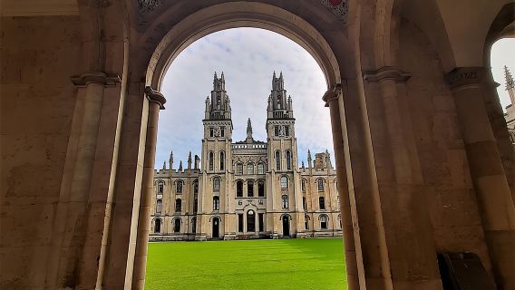 Tour a piedi classico di Oxford di 90 minuti