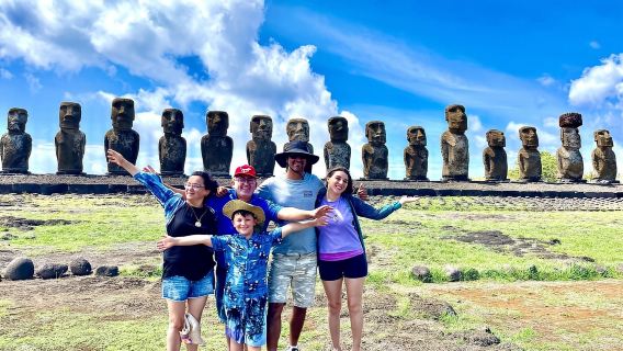 one-day tour to Rapa Nui National Park on Easter Island, Chile