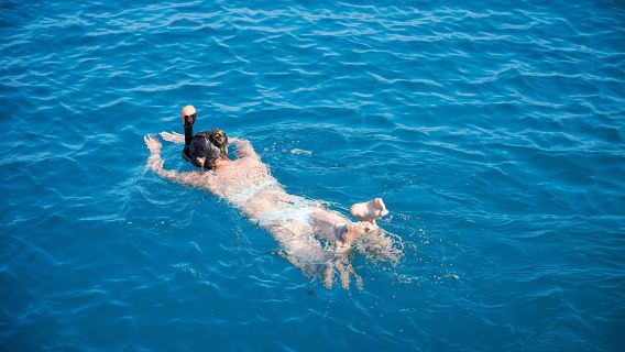 Catamaran cruise with swimming stops in the Serra Gelada from Altea