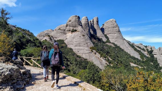 Montserrat Natural Park Hiking and Monastery