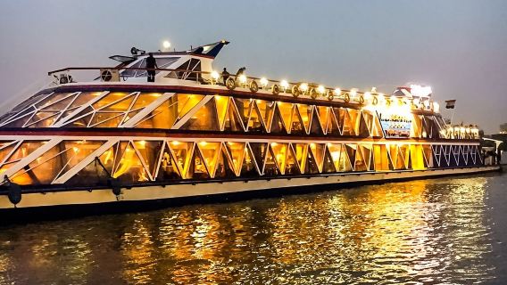 Cairo Night Dinner Cruises on Nile Crystal Cruise with transfers