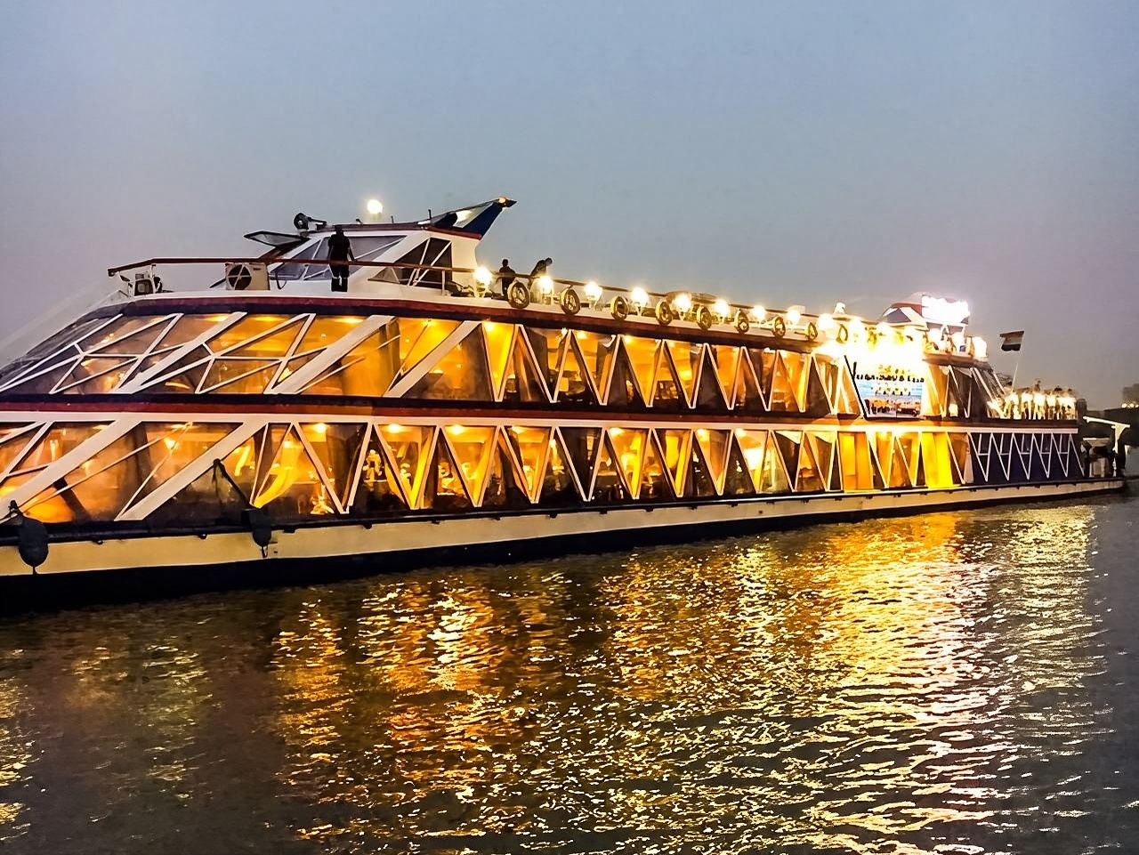 Cairo Night Dinner Cruises on Nile Crystal Cruise with transfers