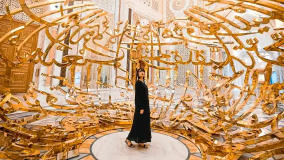 阿布扎比盧浮宮+總統府+清真寺一日遊中文司導/可選皇宮下午茶