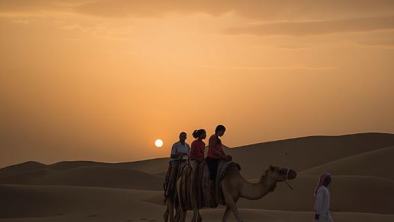 Doha: Quad Bike, Dune Bashing, Camel Ride & Inland Sea Tour