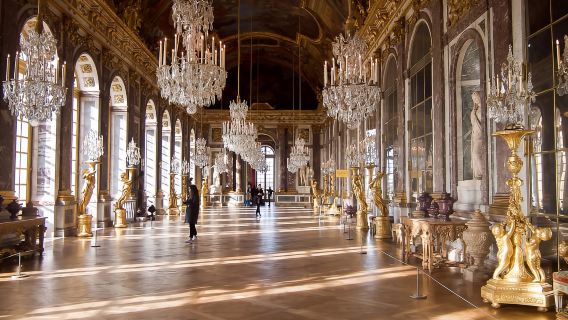 Tour salta fila della Reggia di Versailles in treno da Parigi