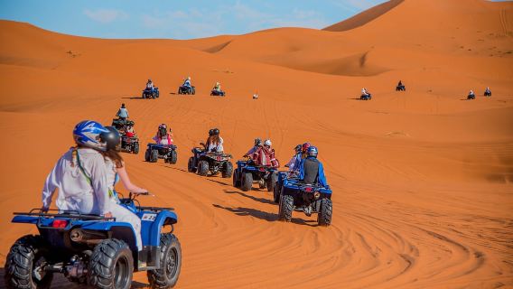 Merzouga: Abenteuerliche Quad-Safari und Sandboarding