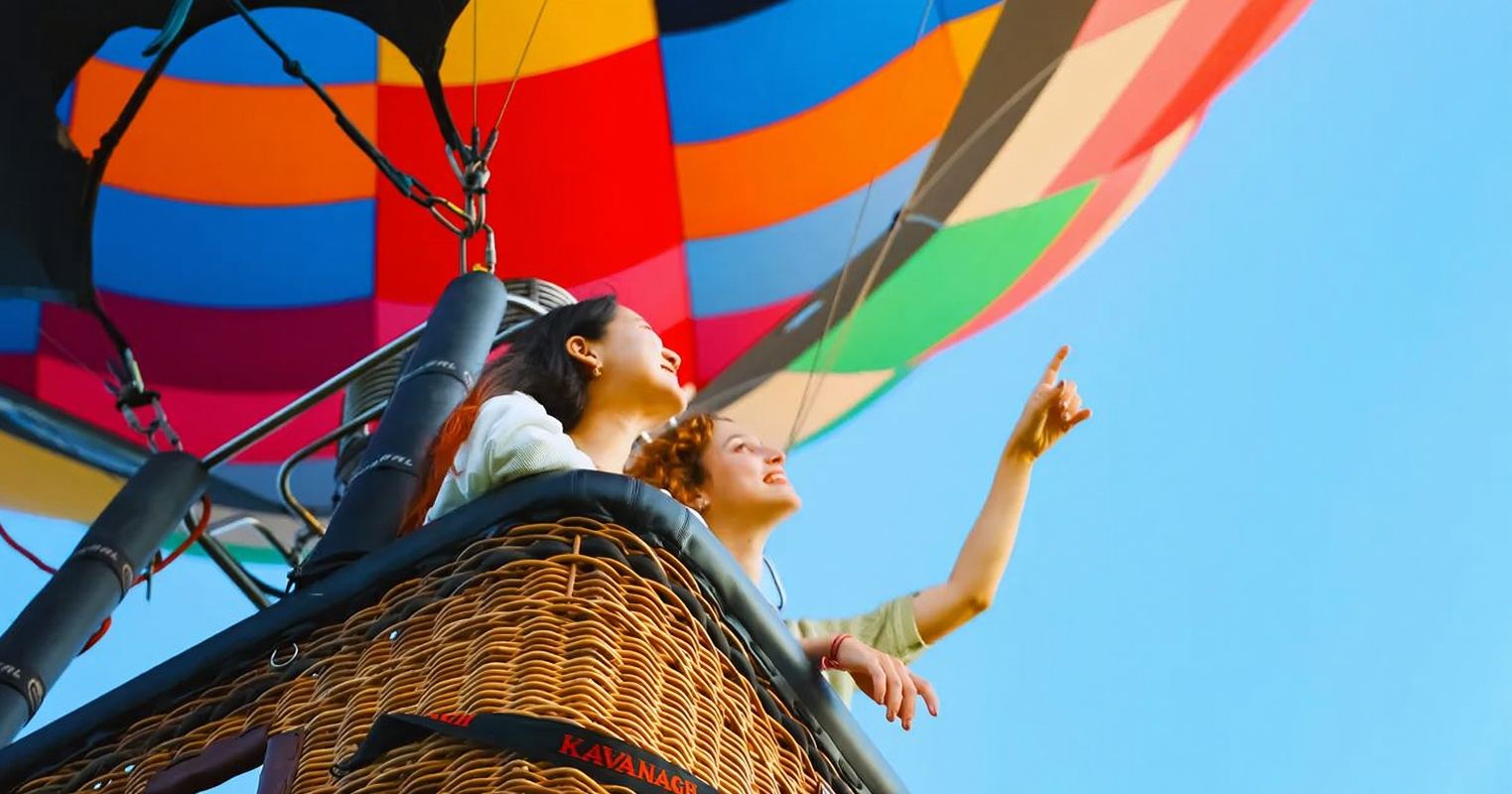 【熱氣球】泰國清邁半日旅遊自由熱氣球飛行體驗