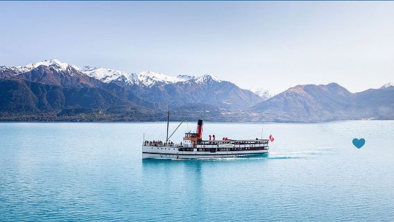 Queenstown TSS Earnslaw Vintage Steamship Day Tour in New Zealand [Optional Farm Tour | Multiple Packages + Time Slots]