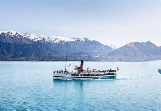 Queenstown TSS Earnslaw Vintage Steamship 1-Day Tour [Optional Tea/BBQ | Multiple Packages + Time Slots]