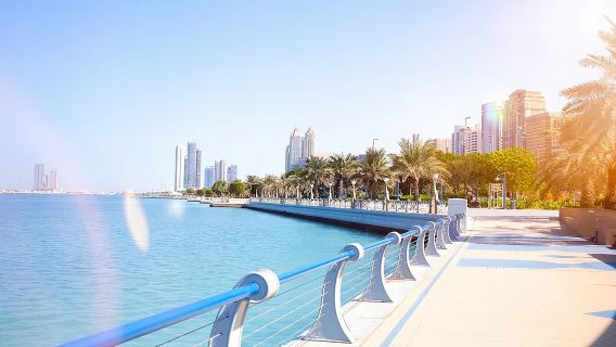 阿布達比Corniche海灘+酋長國宮殿浪漫休閒一日遊