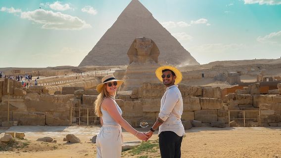 Pyramids & Sphinx ,Sakkara, Dahshur , ATV, CAMEL ,Lunch ,Entrance