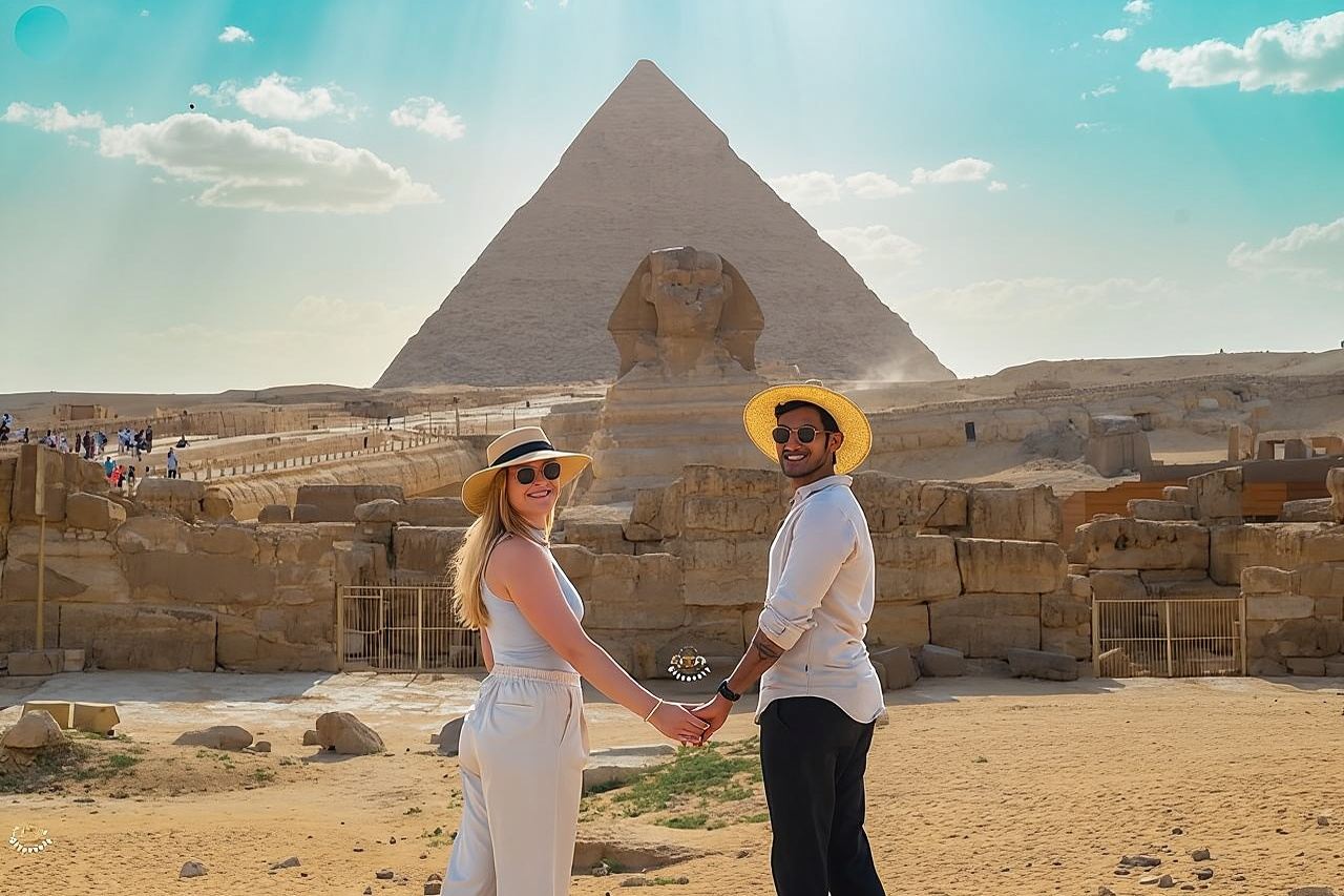 Pyramids & Sphinx ,Sakkara, Dahshur , ATV, CAMEL ,Lunch ,Entrance