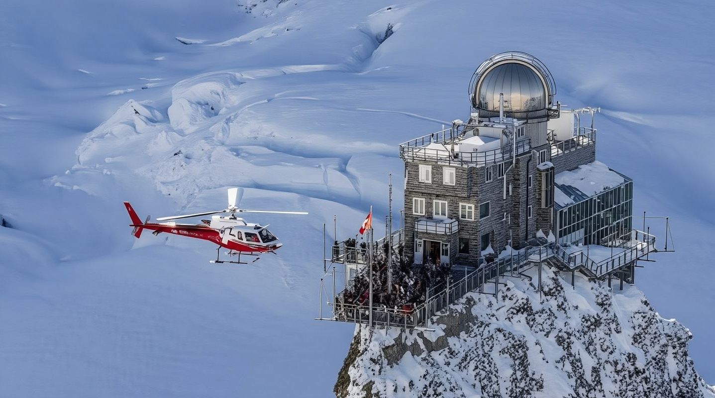 Helicopter tour to Jungfraujoch - Top of Europe in the Swiss Alps