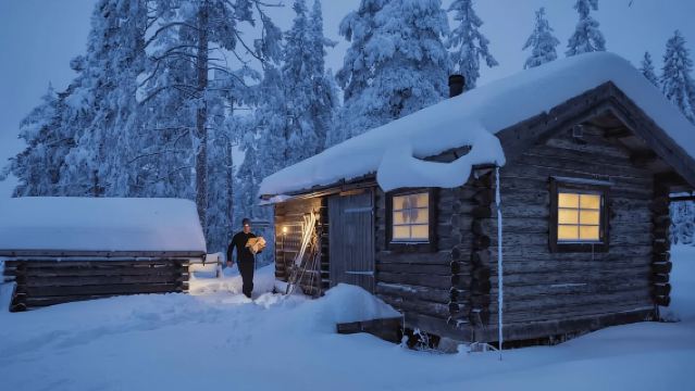 Sälen: Ice Skating Tour with Lunch and Hotel Pickup