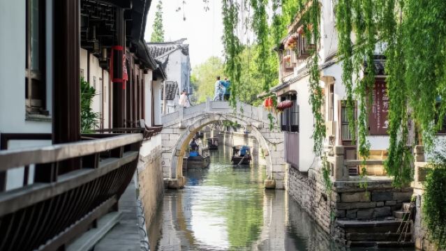 Desde Suzhou: Excursión de un día con servicio de coche privado con conductor al Jardín del Bosque de los Leones, Jardín del Administrador Humilde, Barrio Histórico de Pingjiang Road y Jardín de la Pareja