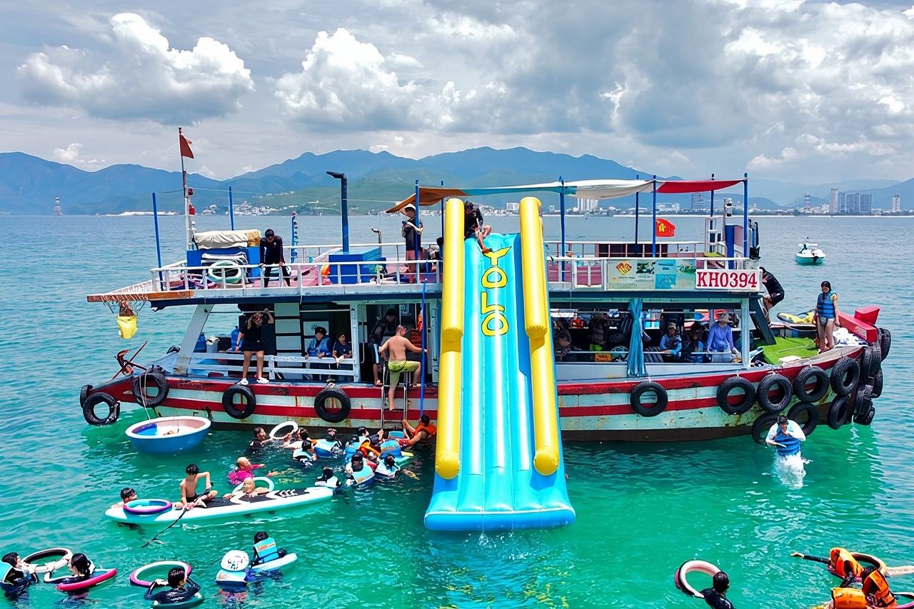 Gita in barca a Nha Trang