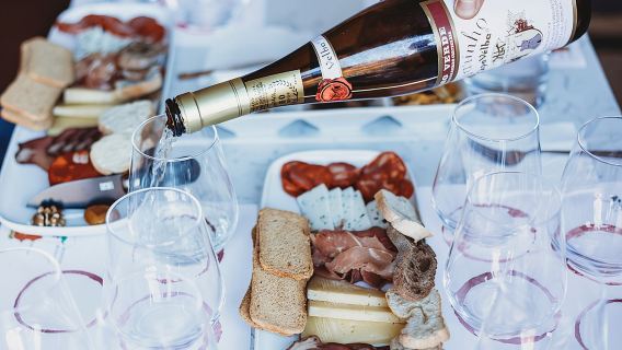 Wine and Cheese Tasting Lunch in Portuguese Wine Bar