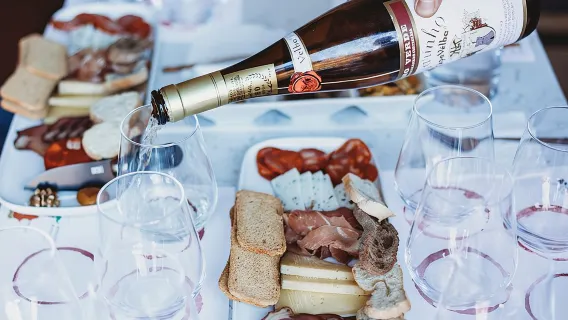 Wine and Cheese Tasting Lunch in Portuguese Wine Bar