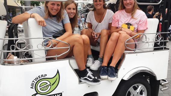 TukTuk Tour through historic Antwerp 2.5h