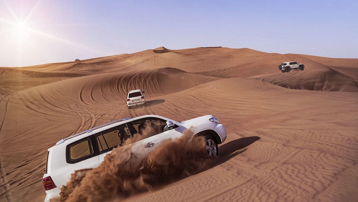 Abu Dhabi evening desert day tour (including transfer)