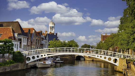 Self guided tour with interactive city game of Dokkum