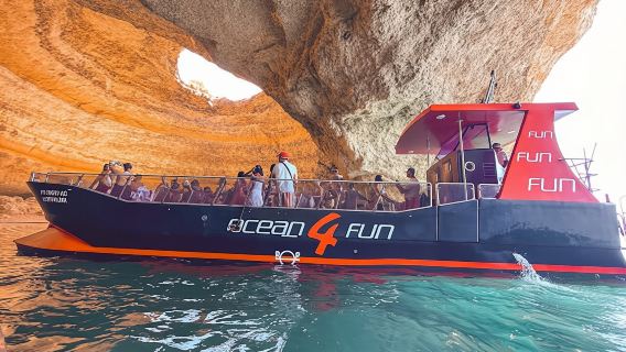 Family Catamaran Tour to Benagil Caves from Portimão