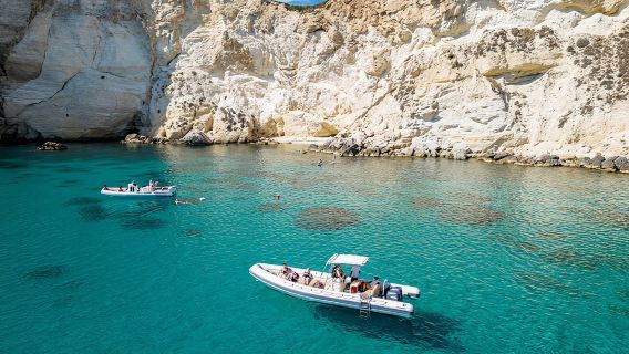 Boat Tour to Sella del Diavolo: Snorkeling, GoPro & Beer