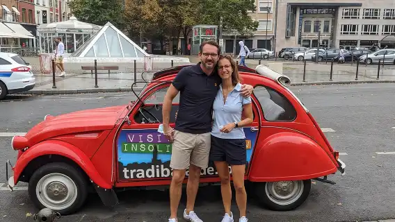 1 Hour Private Lille Tour by Convertible 2CV with a Local Products Tasting