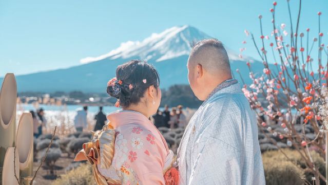 후지요시다에서 1시간 개인 사진 촬영