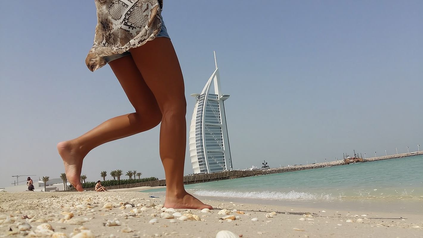 Dubai Transit-Stadtrundfahrt mit Burj Khalifa-Ticket