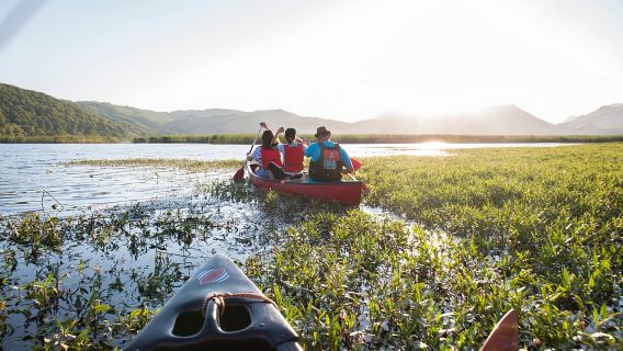 Caserta: canoeing excursion on Lake Matese